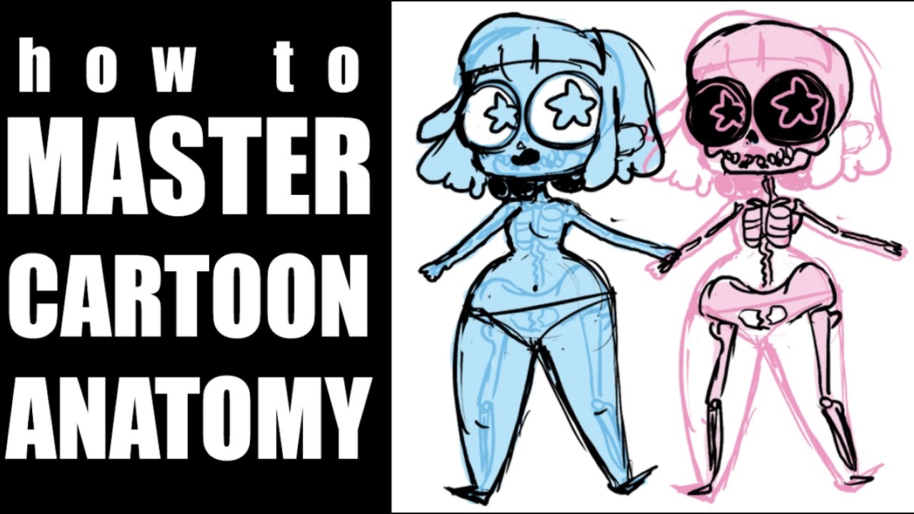 HOW TO MASTER CARTOON ANATOMY [My Top Tips and Tricks] - YouTube
