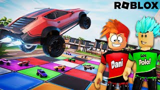 Pilla tu COCHE y ve al color bueno o CAE en el abismo!! en Roblox