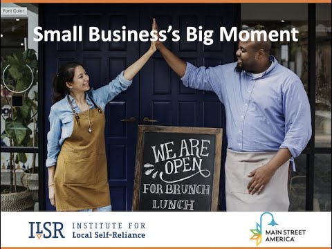 Webinar: Small Business's Big Moment