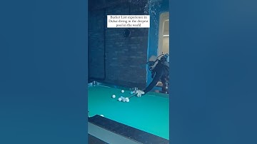 Deep Dive Dubai (The worlds deepest pool 60 meters/200ft deep) 🤿