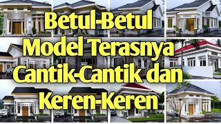 16 MODEL TERAS RUMAH MINIMALIS TERBAIK 2023