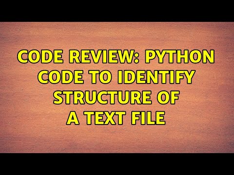 Code Review: Python