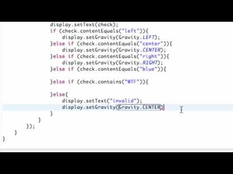 Android Application Development Tutorial   30   Setting Color of a TextView in Java   YouTube