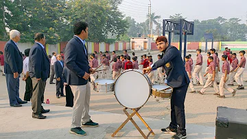 DAV CENTENARY PUBLIC SCHOOL , AMLOHRI 14TH NOV 2019 Drum Beating STUDENT'S Dispersal after Assembly