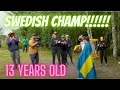 Julia Fors Wins The Swedish Championship!!!!!!!!!