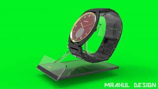 Keyshot - 360 degree rotation animation of a Watch.