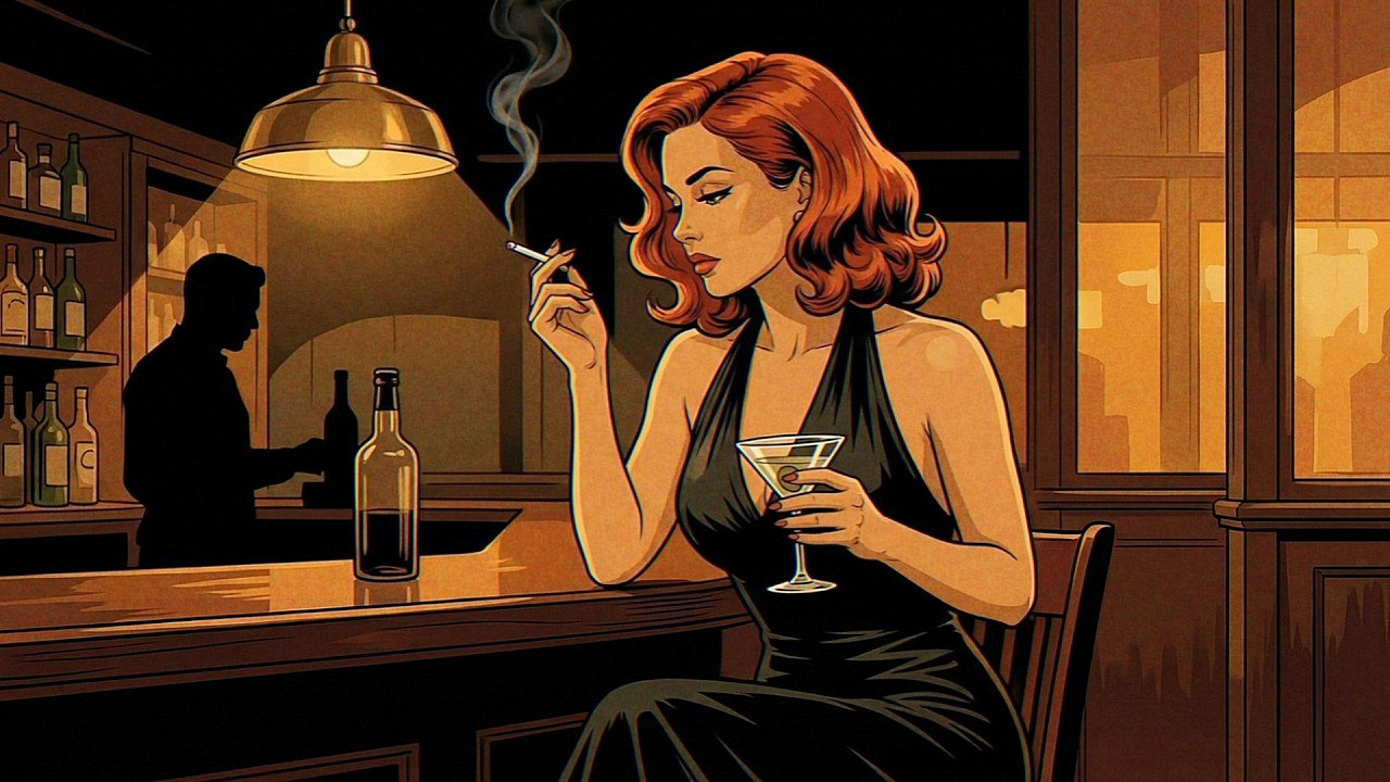 Scarlet & Shadows – 1940s Jazz Noir