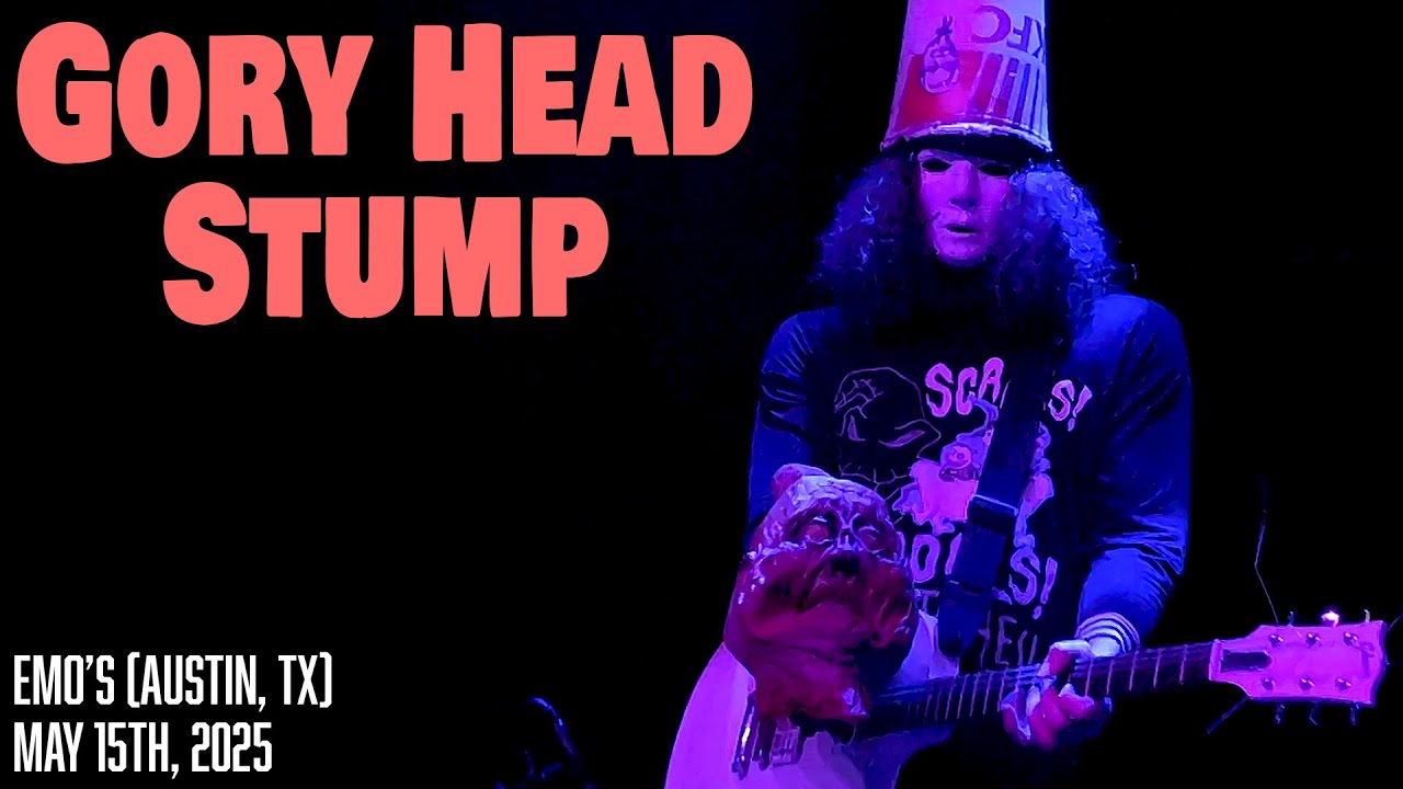 Gory Head Stump | Buckethead 4K (LIVE) at Emo's Austin (2025)