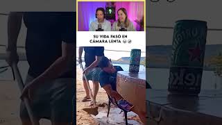 Su vida pasó en cámara lenta y se nota en su cara