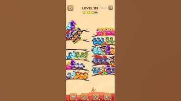 BIRD SORT 2 COLOR PUZZLE GAME🐦      LEVEL 152