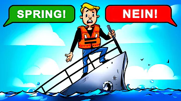 Was tun wenn ein Schiff sinkt?