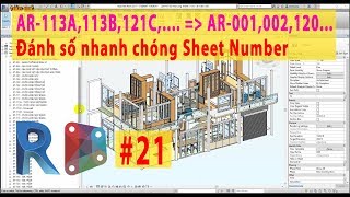 DYNAMO REVIT 21 Đánh số nhanh chóng Sheet Number