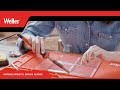 Wellertools how to solder stain glass