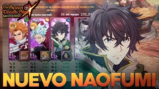 NAOFUMI vuelve a ser el MEJOR TANQUE DEL JUEGO!!! Mejoras para Humanos | 7DS: Grand Cross