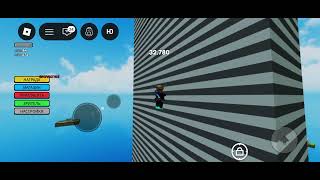 900 out of 1000 studs walljumping. #roblox #walljump #wallhop