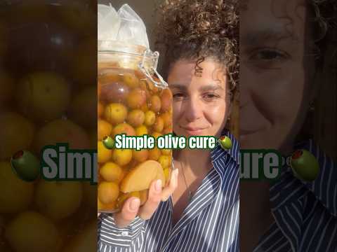 Simplest olive cure