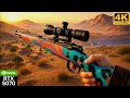 PUBG PC Kar98k K9 Sniper Action In Miramar Ultra Graphics 1 Man Squad WIN No Commentary