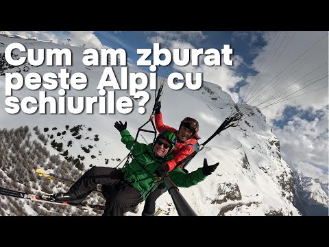 Cum am zburat peste Alpi cu schiurile?