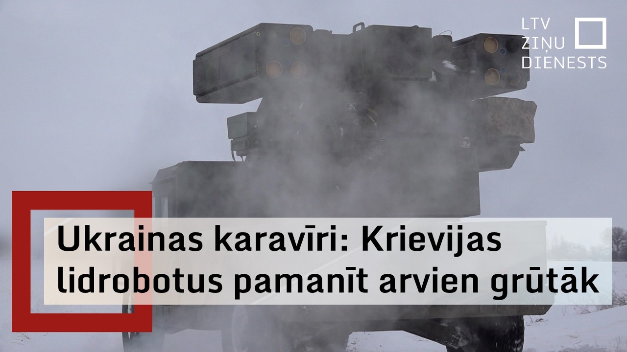 LTV reportāža Ukrainā: Arvien grūtāk pamanīt un notriekt okupantu dronus