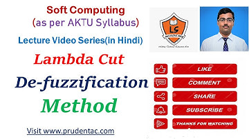 Lambda Cut Method in Defuzzification | Application of soft computing | alpha cut method