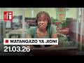 MATANGAZO YA JIONI 21 03 2026