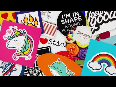 Create Custom Stickers Online with Avery WePrint™