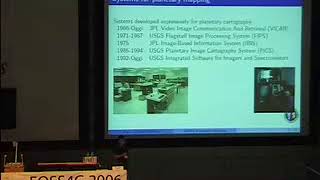 Procedures for Planetary Science: FOSS4G 2007 Profile
