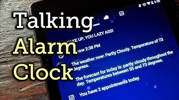 Get Your Nexus 7 to Speak to You About Your Upcoming Day with AlarmPad [How-To]