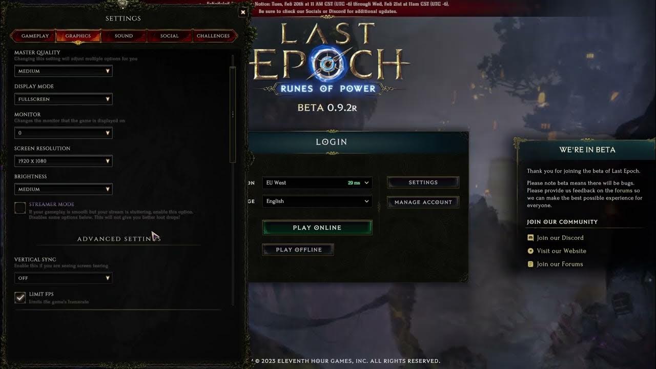 how-to-set-full-screen-in-last-epoch-youtube