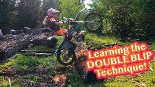 Learning The Double Blip On A Dirt Bike Learning The Double Blip On A Dirt Bike