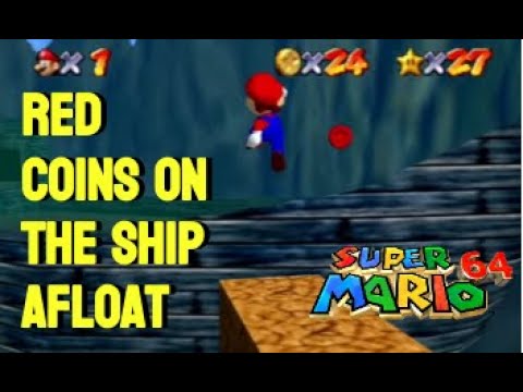 Super Mario 64: Red Coins On The Ship Afloat