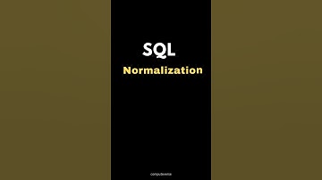 🔍 What is Normalization in SQL? 🗂️