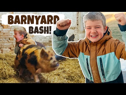 Our Barnyard Rodeo 😄