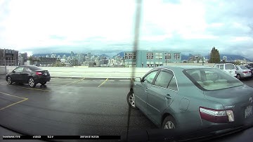 Thinkware Dash Cam Parking Mode Captures Hit-and-Run