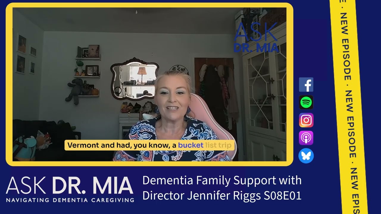 Dementia Family Support w/ Jennifer Riggs #dementia #family #support #memory #alzheimerssupport