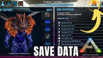ARK Mobile Save Data Mod UNLIMITED AMBER infinite STATS