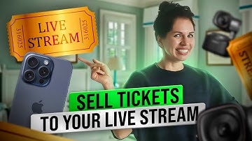 Sell Tickets to Your Livestream