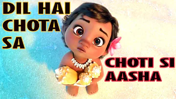 Dil Hai Chota Sa | Cover Song By Sachet Tandon | Featuring Moana