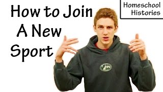 How to Join a New Sport