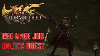 Final Fantasy XIV: Stormblood - Red Mage Job Unlock Quest Final Fantasy XIV: Stormblood - Red Mage Job Unlock Quest