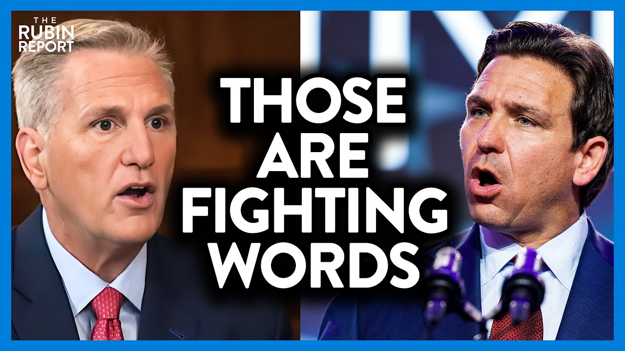 Kevin McCarthy & DeSantis Start Insulting Each Other | DM CLIPS | Rubin Report