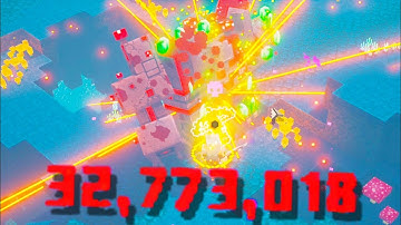 Hitting The Secret Boss For 32,000,000 Damage in Minecraft Dungeons