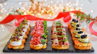 4 Crostini Canapés Perfect for a Special Christmas 2023-2024 | Flavor and Style | DarixLAB by DarixLAB 275,803 views 5 months ago 7 minutes, 7 seconds