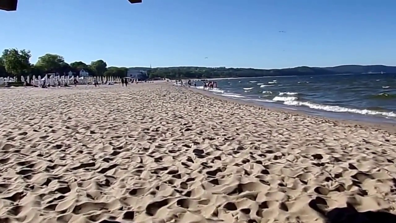 Sopot - Plaża, spacer 26.05.2017 - YouTube
