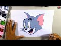 Advance level drawing Tom head from Tom and Jerry