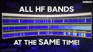 Amazing! ALL HF Bands at the SAME time with the RX888 Mk2