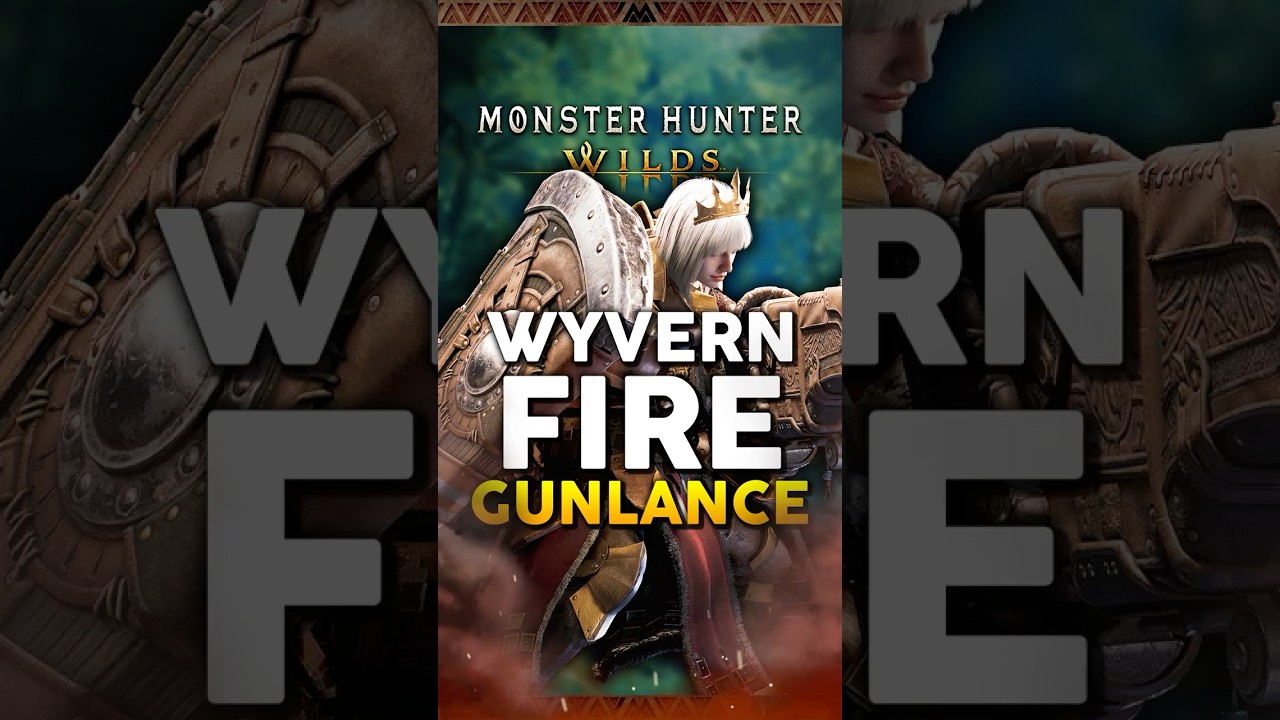 Wyvern's Fire is DEADLY 💥 Gunlance Combos in Monster Hunter Wilds 