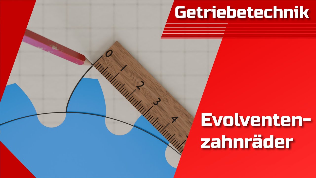 Geometrie von Evolventenzahnräder | Was ist eine Evolvente? | Modul | Teilkreisdurchmesser