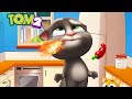 chilli reaction my talking tom 🔥  / #tom @Tom2-b7r #shorts #cartoon 