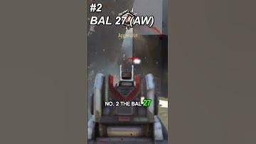 Top 5 Most Broken ARs in Call of Duty History #shorts